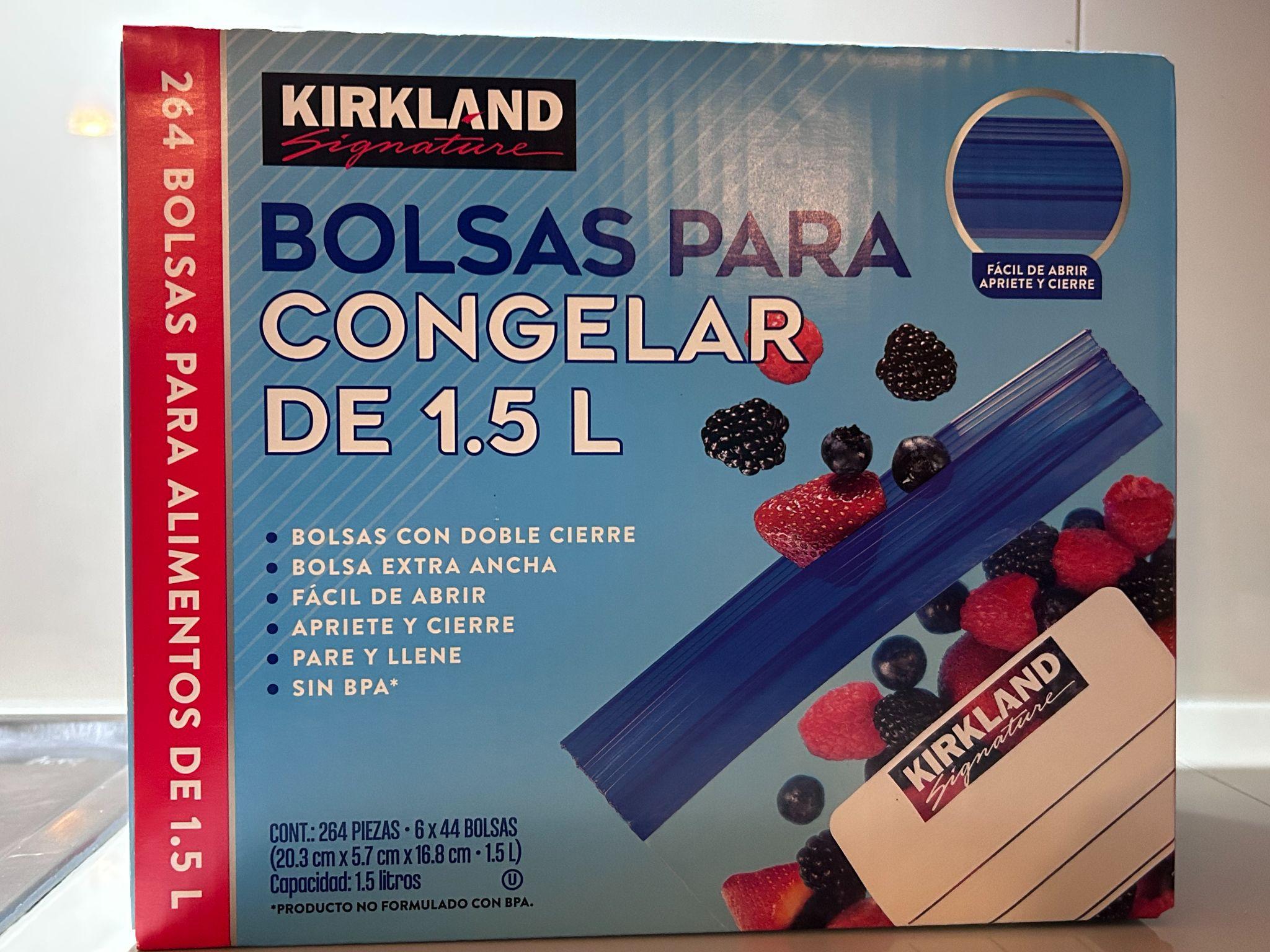 So Many Uses: Kirkland Freezer Food Bags 1.5L (264 Bags)
