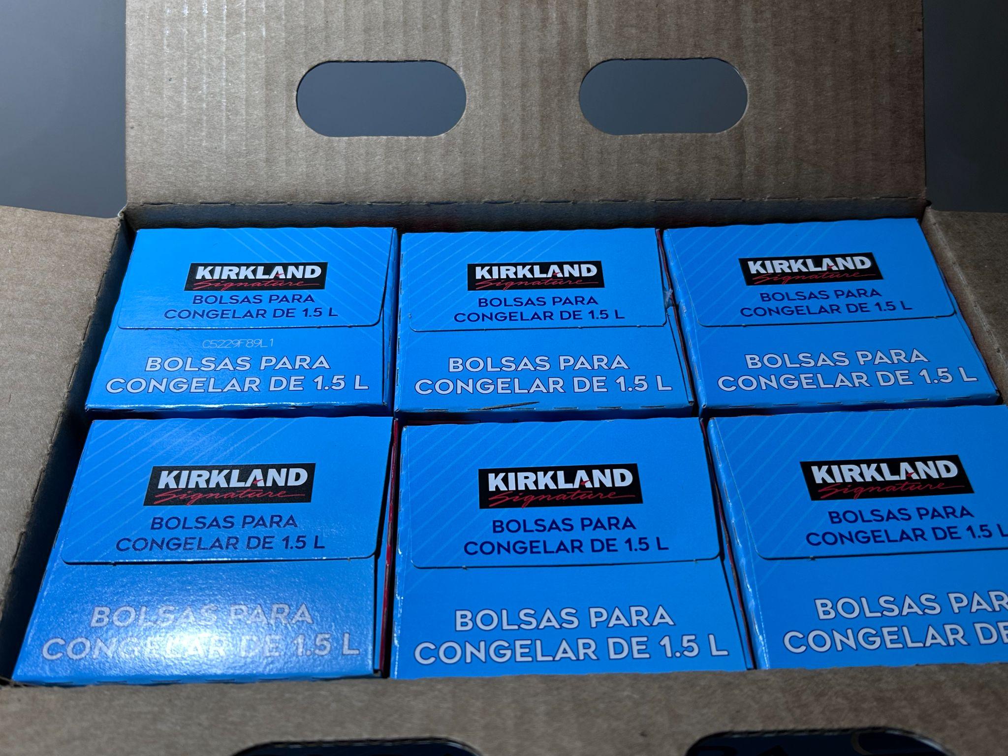 Main box opened to show six smaller inner boxes