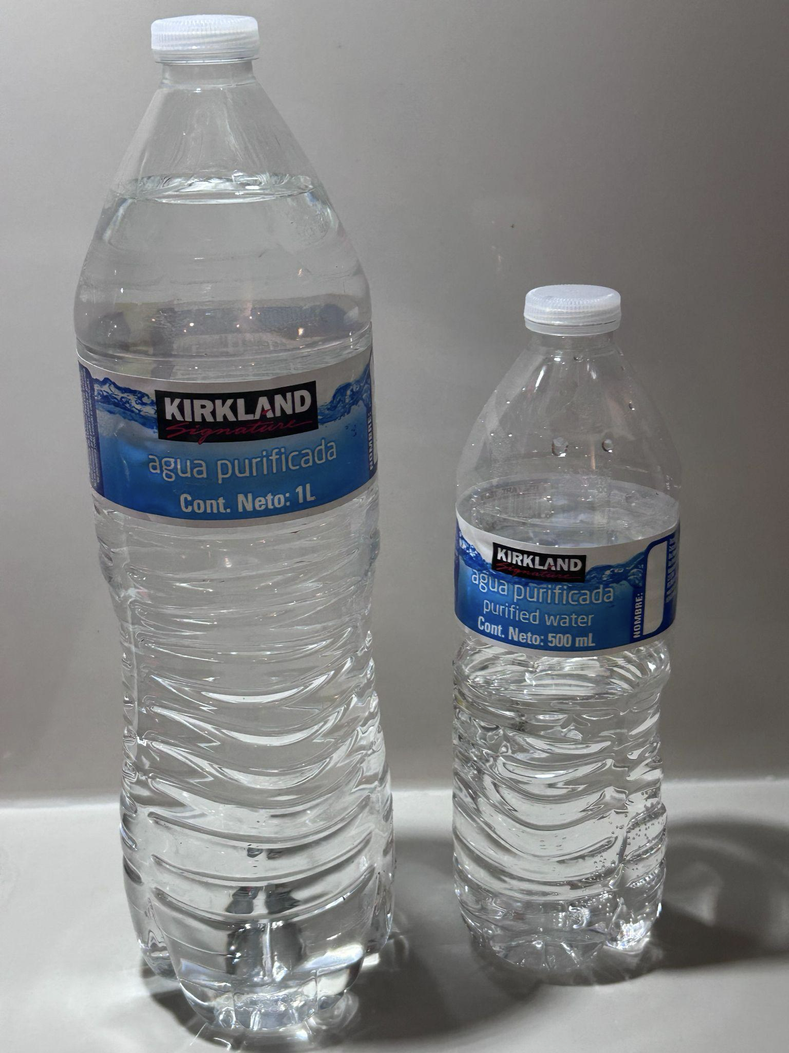 Budget-Friendly Bottled Water: Kirkland Purified Water (1L/500mL)