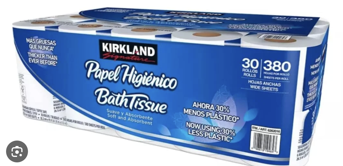 Kirkland Bath Tissue (30 Rolls)